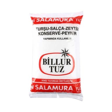 Billur İri Salamura Tuz 3000 gr ( Turşu-Salça-Zeytin vb. Salamura)