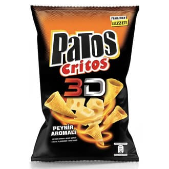 Patos Critos Peynir Aromalı Mısır Çerezi 115 G