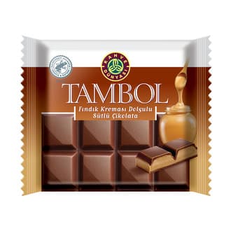 Kahve Dünyası Tambol Fındık Dolgulu Sütlü Çikola 100 G