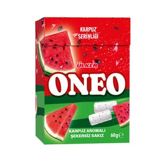 Ülker Oneo Karpuz Aromalı Draje Sakız 21 G