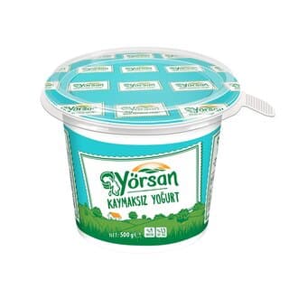 Yörsan Yarım Yağlı Homojenize Yoğurt 500 G