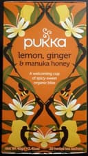 Lemon, ginger & manuka honey (20 sachets)